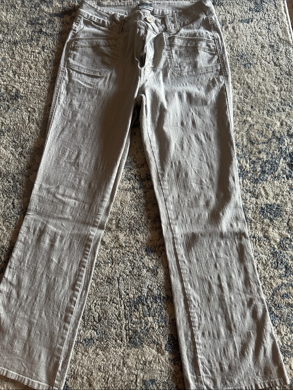 Women’s Khaki Boot-Cut Pants — Sleek Flare